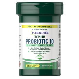 Puritan's Pride Premium Probiotic 10 30 капсул