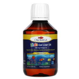 Oslomega Kids Cod Liver Oil 200 мл