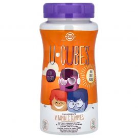 Solgar U-Cubes Children's Vitamin C 250mg 90 жувальних цукерок