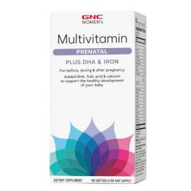 GNC Women's Multivitamin Prenatal Formula 90 рідких капсул