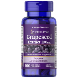 Puritan's Pride Grapeseed Extract 100 mg 100 капс