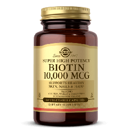 Solgar Biotin 10000 мкг 60 капсул