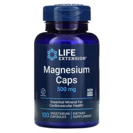 Life Extension Magnesium Caps 500 mg 100 рослинних капсул