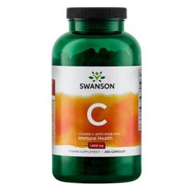 Swanson Vitamin C with Rose Hips 1000 mg 250 табл