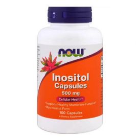 NOW Inositol 500 mg 100 капс