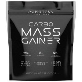 Powerful Progress Carbo Mass Gainer 4000 грам, Полуниця