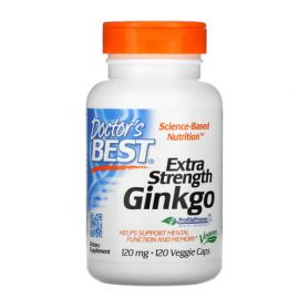 Doctor's Best Extra Strength Ginkgo 120 mg 120 капсул