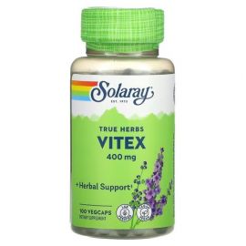 Solaray Vitex 400 mg 100 рослинних капсул