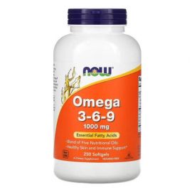 Now Foods Omega 3-6-9 250 капс