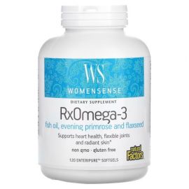 Natural Factors WomenSense RxOmega-3 120 капсул