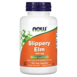 Now Slippery Elm 400 mg 100 рослинних капсул