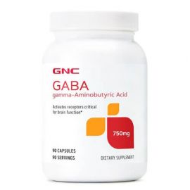 GNC GABA 750 mg 90 капс