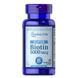 Puritan's Pride Biotin 5000 mcg 60 капс.