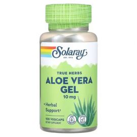 Solaray Aloe Vera Gel 10 mg 100 рослинних капсул