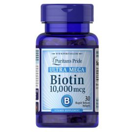 Puritan's Pride Biotin 10,000 mcg 30 капс