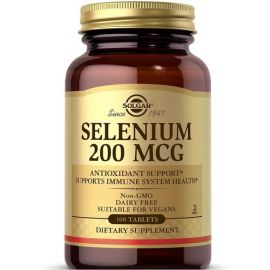 Solgar Selenium 200 mcg 100 таблеток