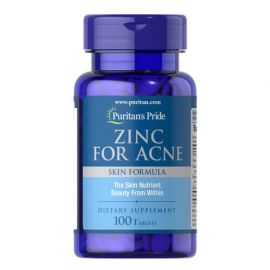 Puritan's Pride Zinc for Acne 100 таб.