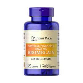 Puritan's Pride Bromelain 250 mg 300 GDU/gram 120 таб.