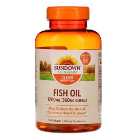 Sundown Naturals Fish Oil 1200 mg 100 капс