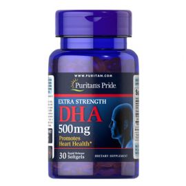 Puritan’s Pride Extra Strength DHA 500 mg 30 капсул