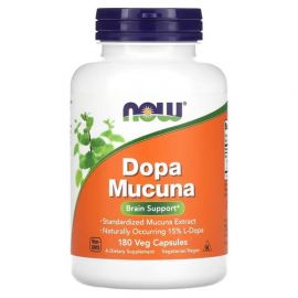 NOW Dopa Mucuna 180 капсул