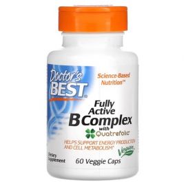 Doctor's Best Active B Complex with Quatrefolic 60 рослинних капсул