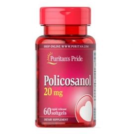 Puritan's Pride Policosanol 20 mg 60 капсул