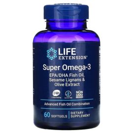 Life Extension Super Omega-3 60 капсул