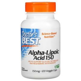 Doctor's Best Alpha-Lipoic Acid 150 mg 120 капсул