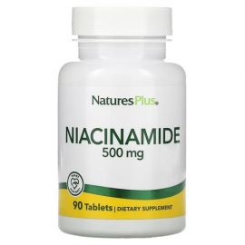 NaturesPlus Niacinamide 500 mg 90 таблеток