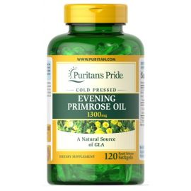 Puritan's Pride Evening Primrose Oil 1300 mg with GLA 120 капсул