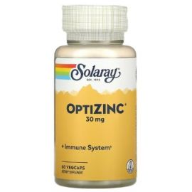 Solaray OptiZinc 30 mg 60 рослинних капсул