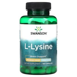 Swanson L-Lysine 500 mg 100 капсул