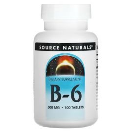 Source Naturals B-6 500 mg 100 таблеток