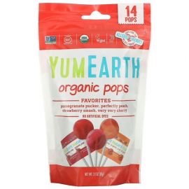 YumEarth Organic Pops 14 Pops 87 грам