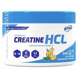 6Pak Nutrition Creatine HCL - 240g, Лимон