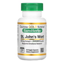 California Gold Nutrition St. John's Wort 60 капсул