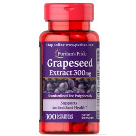 Puritan's Pride Grapeseed Extract 300 mg 100 капсул