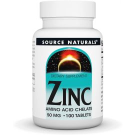 Source Naturals Zinc 50 mg 100 таблеток