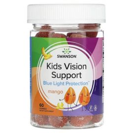 Swanson Kids Vision Support Mango 60 жувальних цукерок, Манго