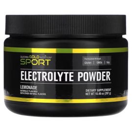 California Gold Nutrition Electrolyte Powder 297 грам, Апельсин