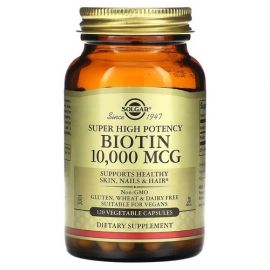 Solgar Biotin 10000 mcg 120 капсул