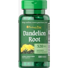 Puritan's Pride Dandelion Root 520 mg 100 капсул