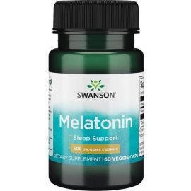 Swanson Melatonin 500 mcg 60 капсул