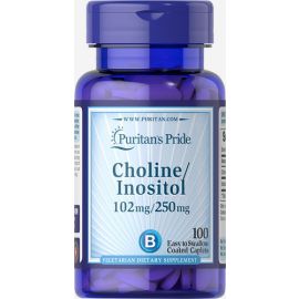 Puritan's Pride Choline Bitartrate Inositol 100 таблеток