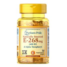 Puritan's Pride Vitamin E-400 iu Naturally Sourced 50 рідких капсул