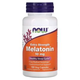 NOW Melatonin 10 mg 100 капсул