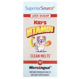 Superior Source Kid's Vitamin C 90 швидкорозчинних таблеток