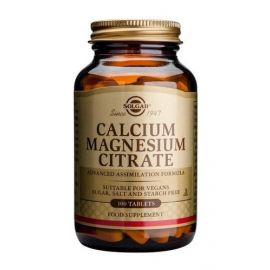 Solgar Calcium Magnesium Citrate 100 таблеток