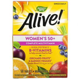 Nature's Way Alive! Women's 50+ Complete Multivitamin 50 таблеток